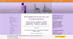 Desktop Screenshot of mering-evangelisch.de